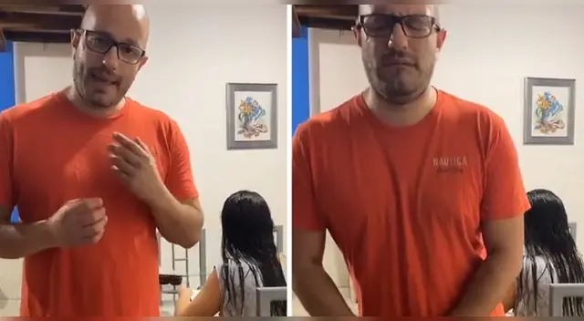 El hombre sorprendió a su mujer de la peor manera.