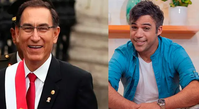 Renzo Schuller se ríe del mensaje de Martín Vizcarra.