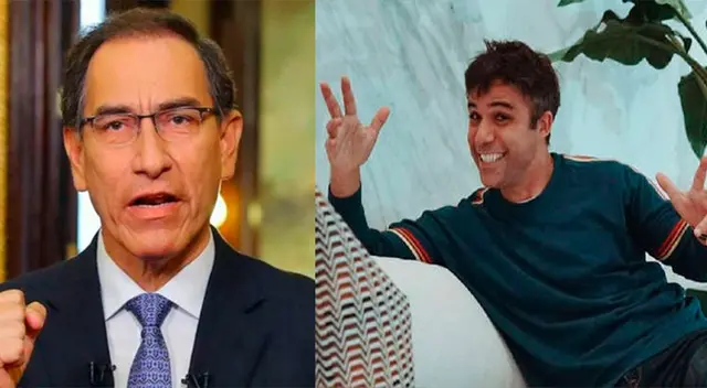 Renzo Schuller se ríe del mensaje de Martín Vizcarra.