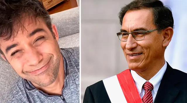 Renzo Schuller se ríe del mensaje de Martín Vizcarra.