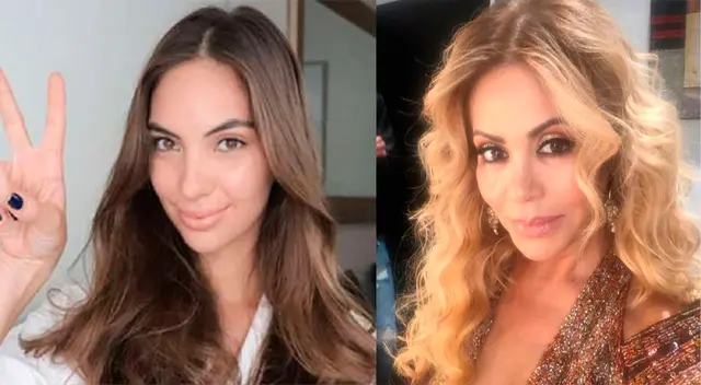 Gisela Valcárcel se divierte con Natalie Vértiz.