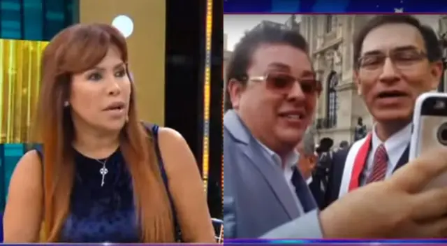 Magaly Medina critica respuesta de presidente de la República sobre Richard Swing. Magaly Medina critica respuesta de presidente de la República sobre Richard Swing.