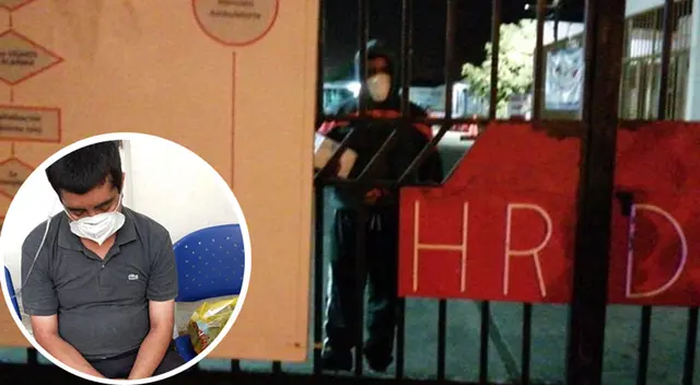 Un colega del oficial pide ayuda a las autoridades.