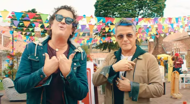 Carlos Vives y Alejandro Sanz Carlos Vives y Alejandro Sanz