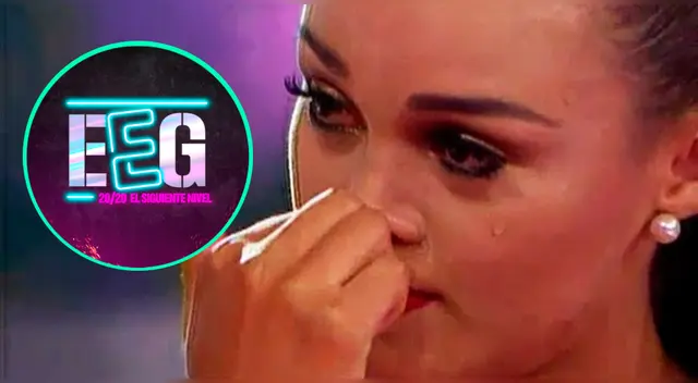 A unas horas del regreso de 'Esto es guerra' a la pantalla chica, Angie Arizaga demostró que aún no sabe si ella será una de las competidoras.