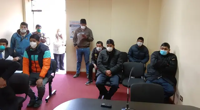 Poder Judicial dictó un año de prisión preventiva contra cuatro policías por apoderarse de dinero de mineros Poder Judicial dictó un año de prisión preventiva contra cuatro policías por apoderarse de dinero de mineros