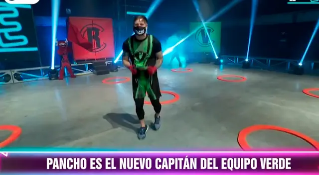 Pancho rodriguez es el capitán del equipo verde en Esto es guerra.