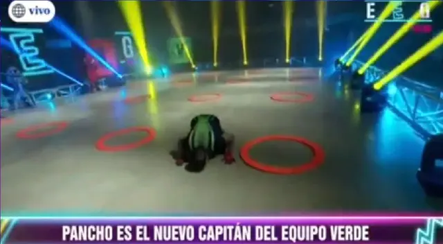 Pancho rodriguez es el capitán del equipo verde en Esto es guerra.