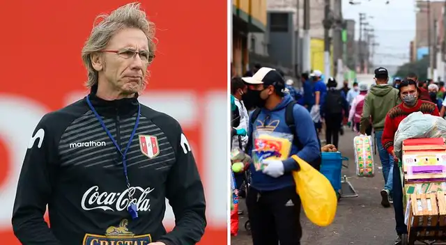 Ricardo Gareca en contra de la cuarentena.