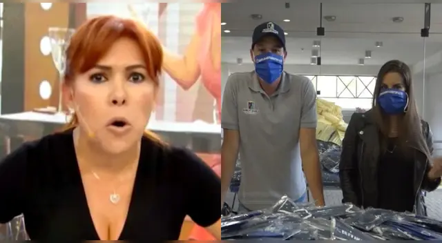 Magaly Medina no cree en nadie, y cuestionó el acercamiento de George Forsyth y Alejandra Baigorria