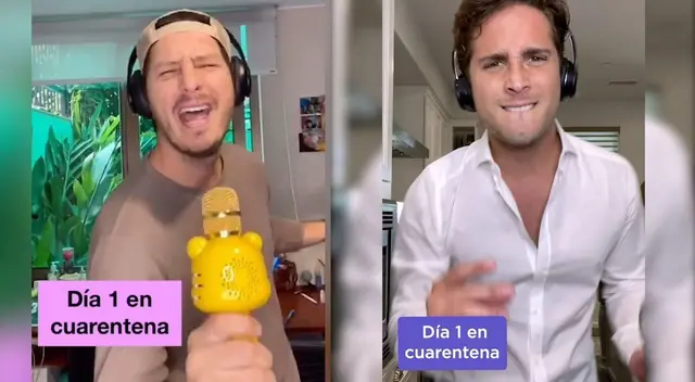 Hace divertida imitación Hace divertida imitación