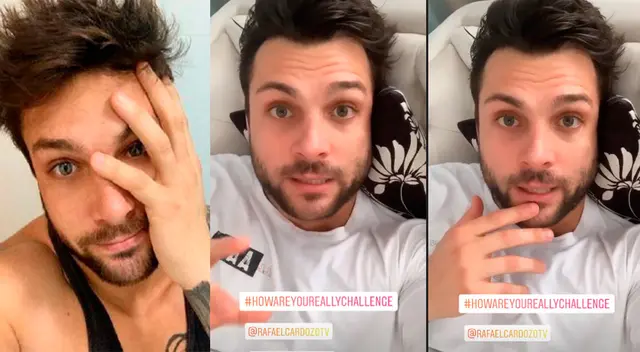 Nicola Porcella admite que sufrió al inicio de la cuarentena. Nicola Porcella admite que sufrió al inicio de la cuarentena.