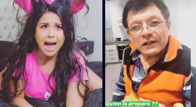 Tula Rodríguez esperaba sorprender a su padre.