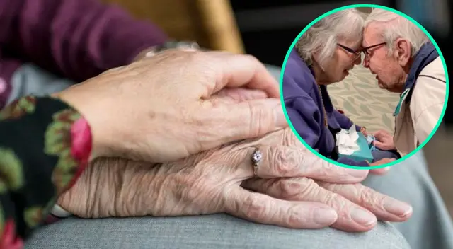 Los esposos han estado casados durante 70 años y es la primera vez que se alejaban tanto tiempo. Los esposos han estado casados durante 70 años y es la primera vez que se alejaban tanto tiempo.