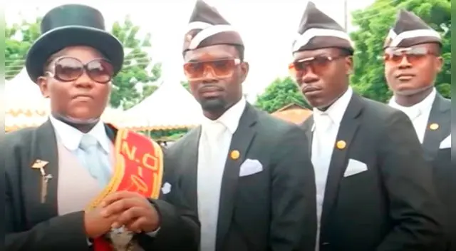 Meme de los africanos bailando con un ataúd causan sencación en Donald Trump.