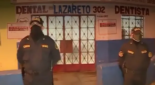 Pacientes con COVID-19 fueron hallados en San Martín de Porres.