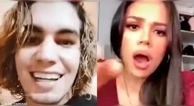 La pareja de Michelle Soifer realizó una transmisión en vivo donde se rió de la situación que vivió Mayra Goñi.