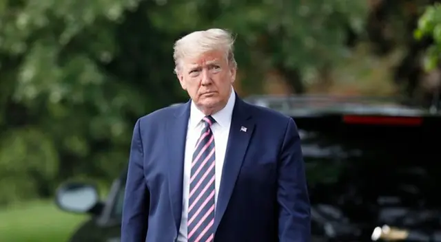 Donald Trump llegó hasta la sede de la NASA, pero lanzamiento fue cancelado. Donald Trump llegó hasta la sede de la NASA, pero lanzamiento fue cancelado.