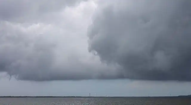El clima no se despejó lo suficiente como para permitir el despegue | Foto: SpaceX