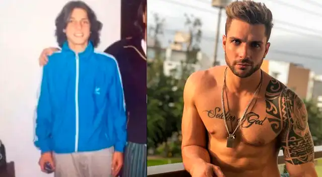 El antes y después de Nicola Porcella.