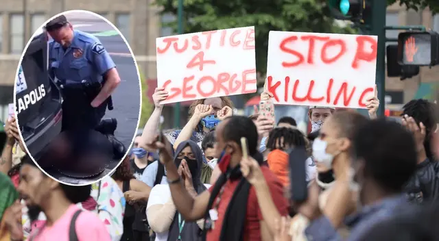 Protestas no tardaron tras muerte de George Floyd. FBI investiga el caso.