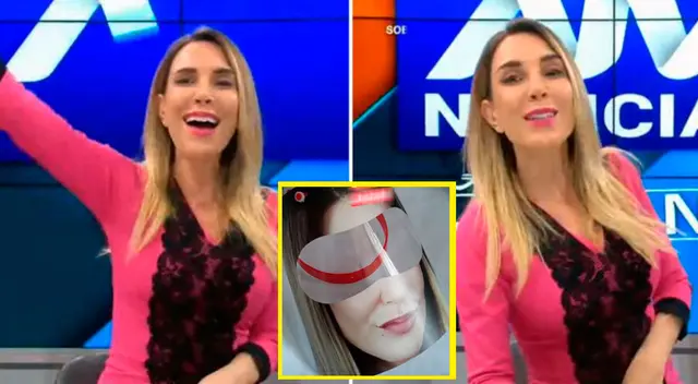 Juliana Oxenford se divierte. Juliana Oxenford se divierte.