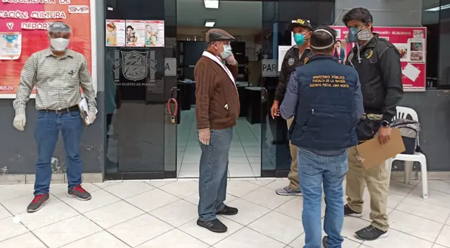 Intervienen Municipalidad de San Martín de Porres. Intervienen Municipalidad de San Martín de Porres.