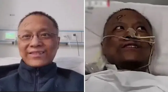 El Dr. Yi Fan, médico de Wuhan, China.