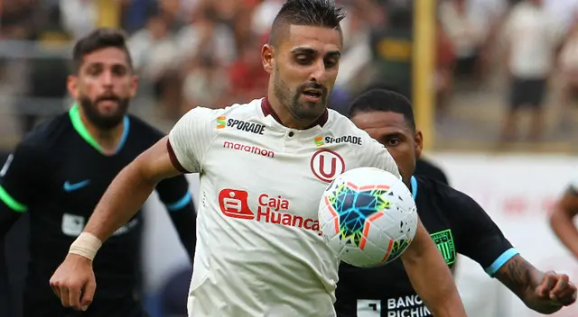 Luis Urruti llegó esta temporada a Universitario para pelear por la Liga 1 | Foto: Luis Jiménez