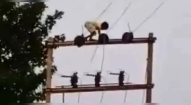 El menor fue alertado por un trabajador que se encontraba por la zona.