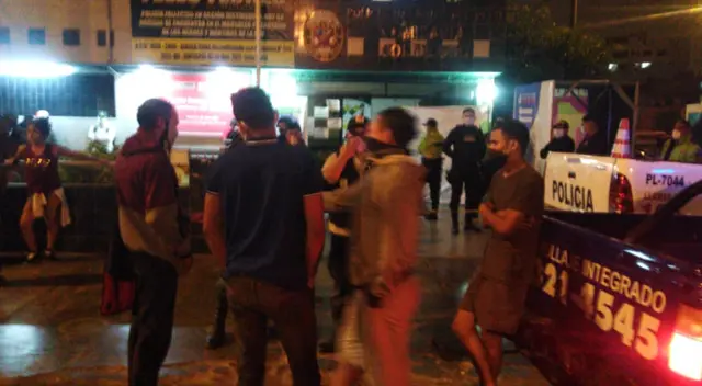 Intervienen a venezolanos en Los Olivos. Intervienen a venezolanos en Los Olivos.