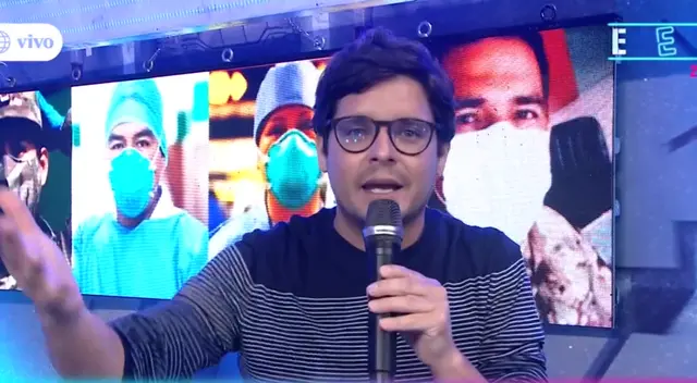 Gian Piero Díaz se molesta con juez de EEG. Gian Piero Díaz se molesta con juez de EEG.