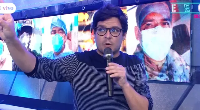 Gian Piero Díaz se molesta con juez de EEG. Gian Piero Díaz se molesta con juez de EEG.