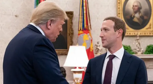 Declaraciones de Mark Zuckerberg parecen aliarse con la Casa Blanca. Declaraciones de Mark Zuckerberg parecen aliarse con la Casa Blanca.