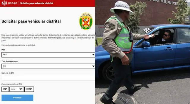 Paso a paso para tramitar mi pase vehicular distrital Paso a paso para tramitar mi pase vehicular distrital