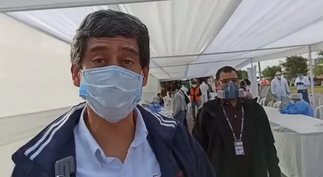 Realizan pruebas rápidas a transportistas de carga pesada.