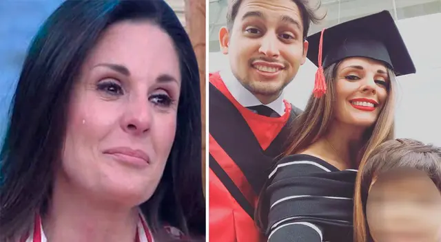 Rebeca Escribens orgullosa de su hijo. Rebeca Escribens orgullosa de su hijo.