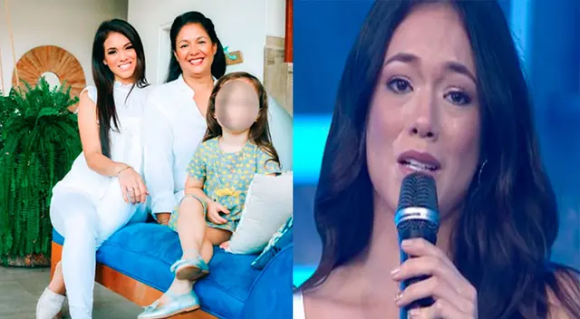 Jazmín Pinedo extrañar a su mamá.