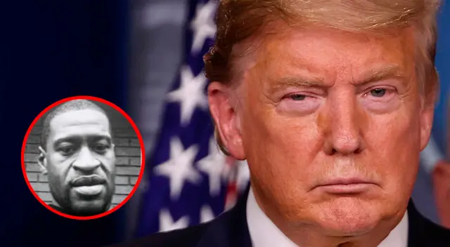 Donald Trump sobre el asesinato del ciudadano afroamericano George Floyd Donald Trump sobre el asesinato del ciudadano afroamericano George Floyd