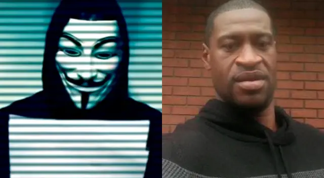 Anonymous reaparece tras la muerte de George Floyd a manos de policias.