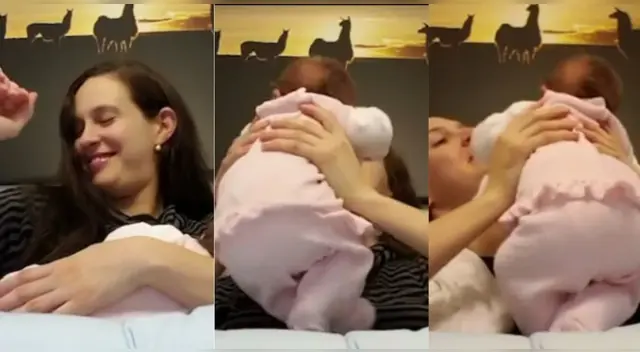 Como se recuerda, hace unos días, Emilia Drago y Diego Lombardi le dieron la bienvenida a su segunda hija, Luna.