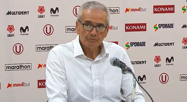 Gregorio Pérez, técnico de Universitario sabe que ninguna de las sedes guardan condiciones higiénicas.