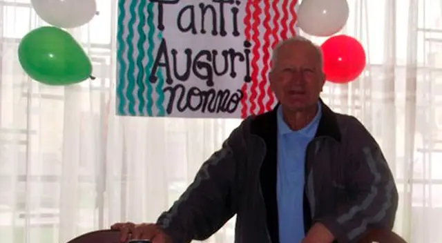 Don Edmundo Maestri Baroni, padre de Flavio, apareció hoy. Don Edmundo Maestri Baroni, padre de Flavio, apareció hoy.