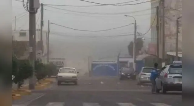 Fuertes vientos en las costas peruanas