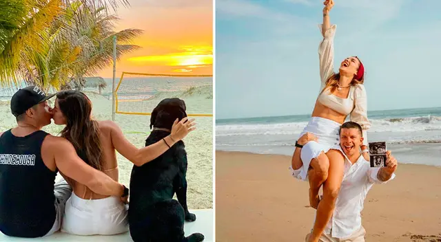 Rivadeneira y Mario Hart disfrutan sus días de cuarentena.