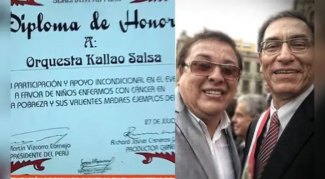 Richard Swing emitió un diploma con firma falsa de Martín Vizcarra Richard Swing emitió un diploma con firma falsa de Martín Vizcarra