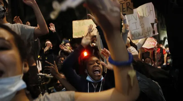Donald Trump señala a este colectivo antifascista como responsable de las violentas protestas que han sucedido a lo largo de todo el país | Foto: EFE Donald Trump señala a este colectivo antifascista como responsable de las violentas protestas que han sucedido a lo largo de todo el país | Foto: EFE