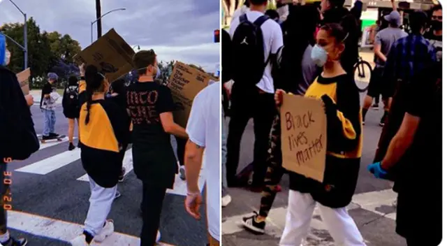 Ariana Grande se sumó a las protestas por la muerte George Floyd Ariana Grande se sumó a las protestas por la muerte George Floyd