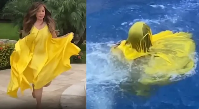 Gloria Trevi sufre accidente en su piscina: “Casi me ahogo”