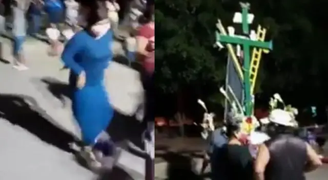 Los moradores denunciaron la presencia de niños en la fiesta.